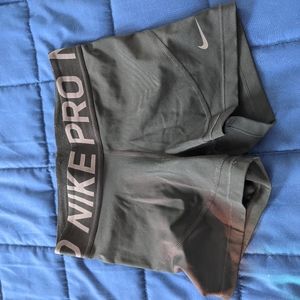 Nike, small, black athletic shorts